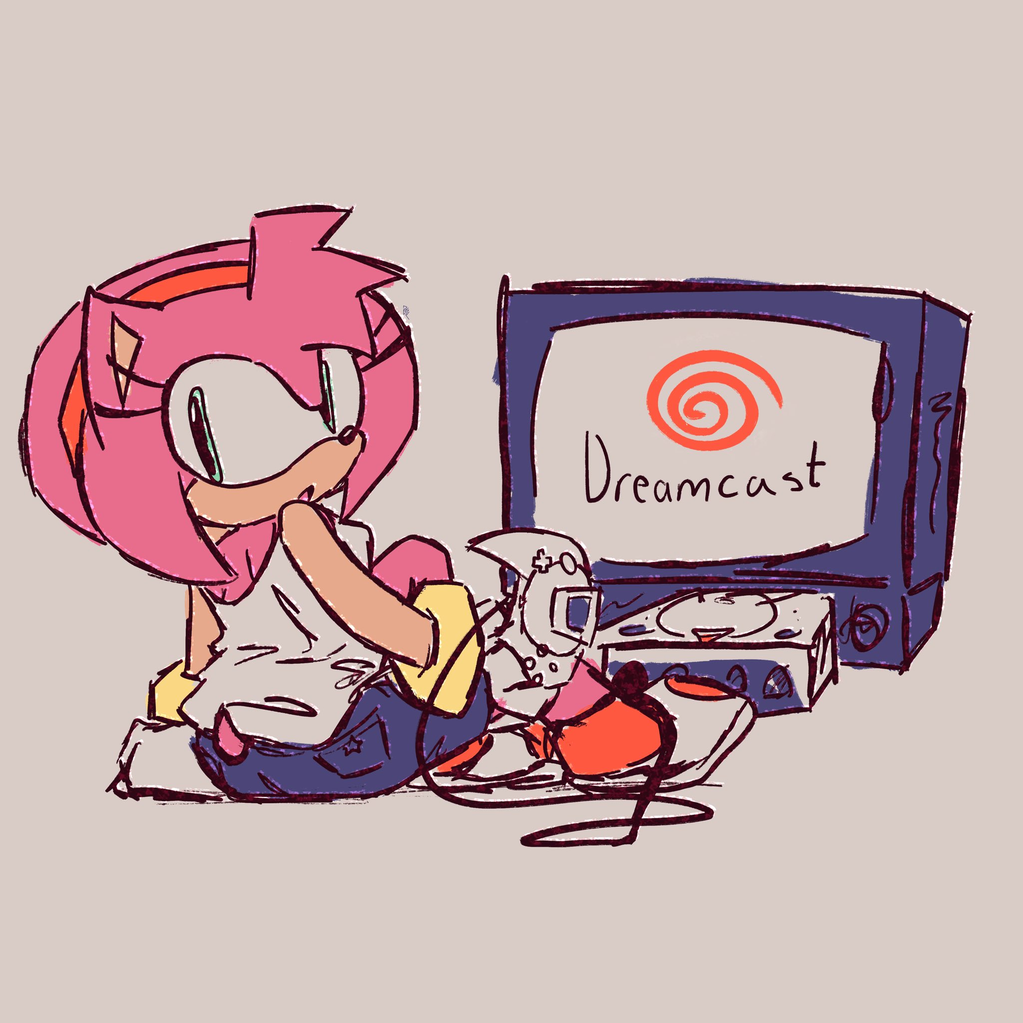 Amy and her Dreamcast - 2024